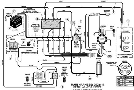 Part Location Diagram of 1001716 Murray DISCONTINUED